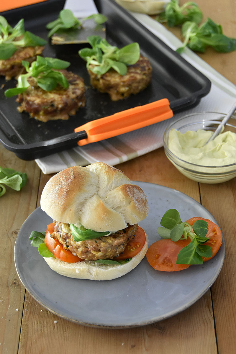 Hamburguesas de atún