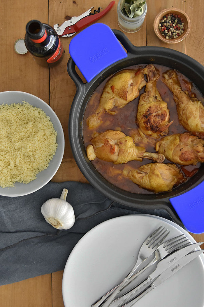 Muslos de pollo a la cerveza