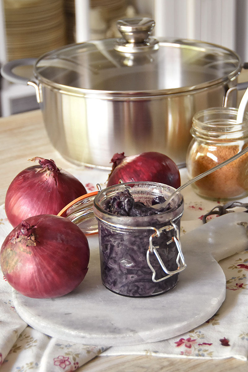 Mermelada de cebolla morada