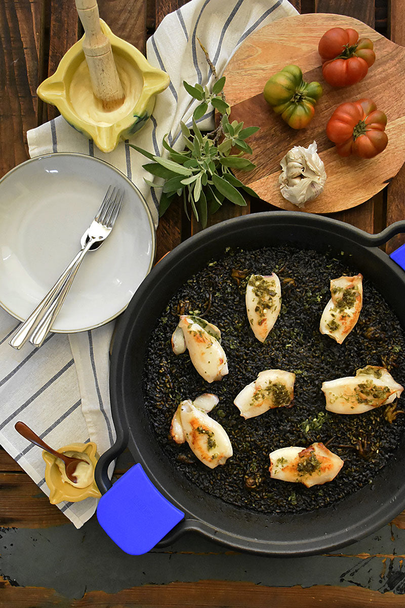 Arroz negro de calamar