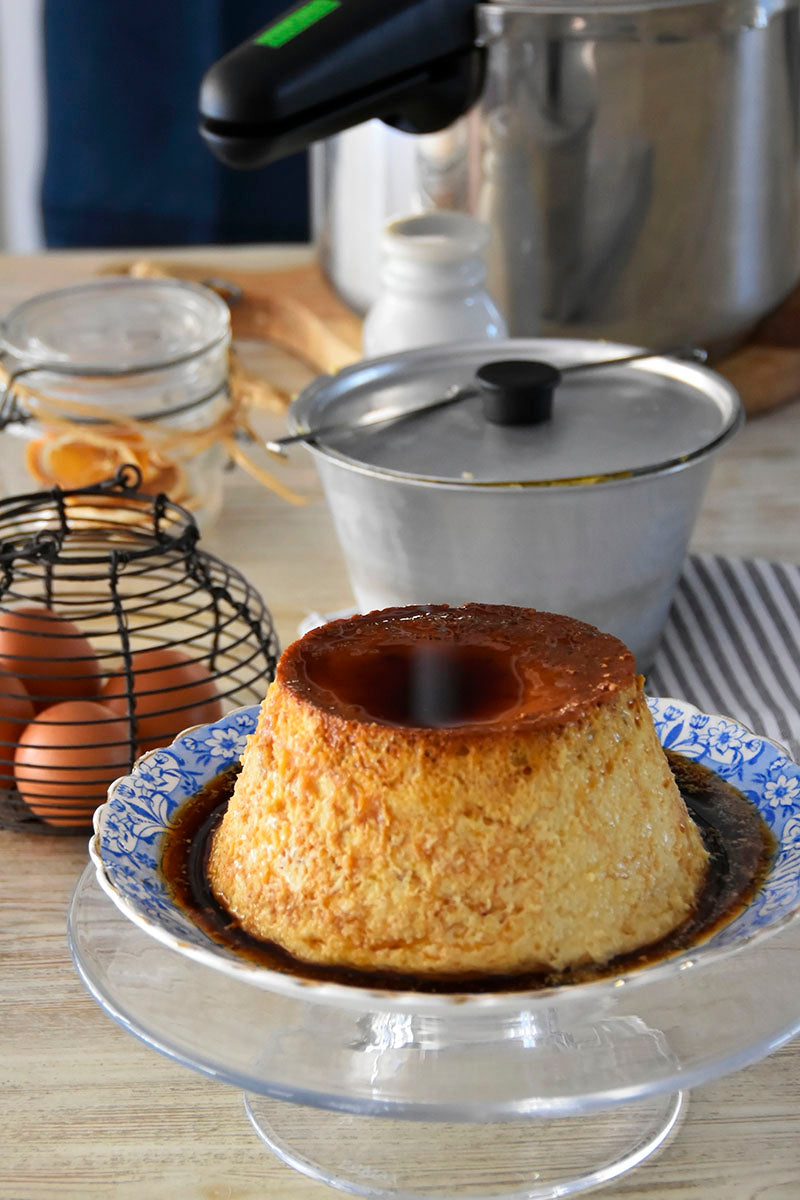 Flan de huevo en leche condensada