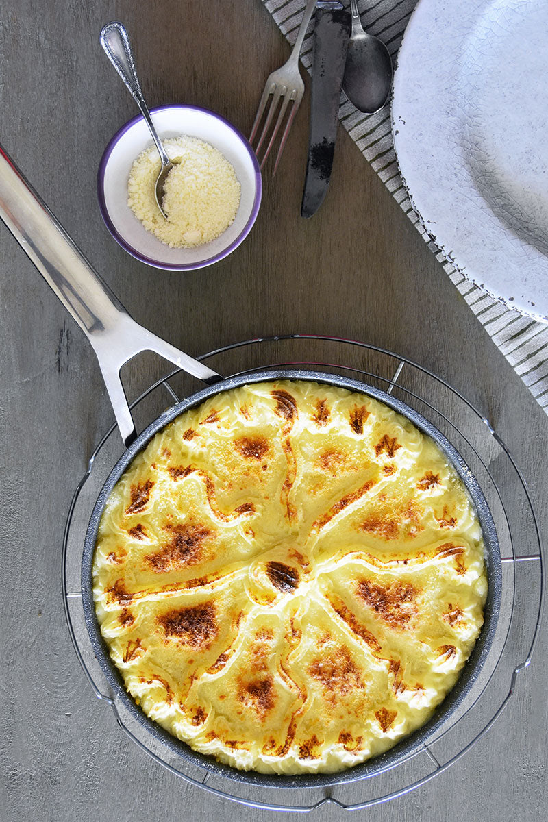 Receta de Pastel de Puré de Patatas casero