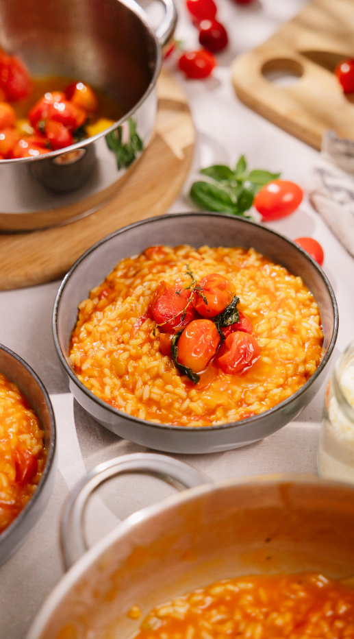 Risotto de tomates