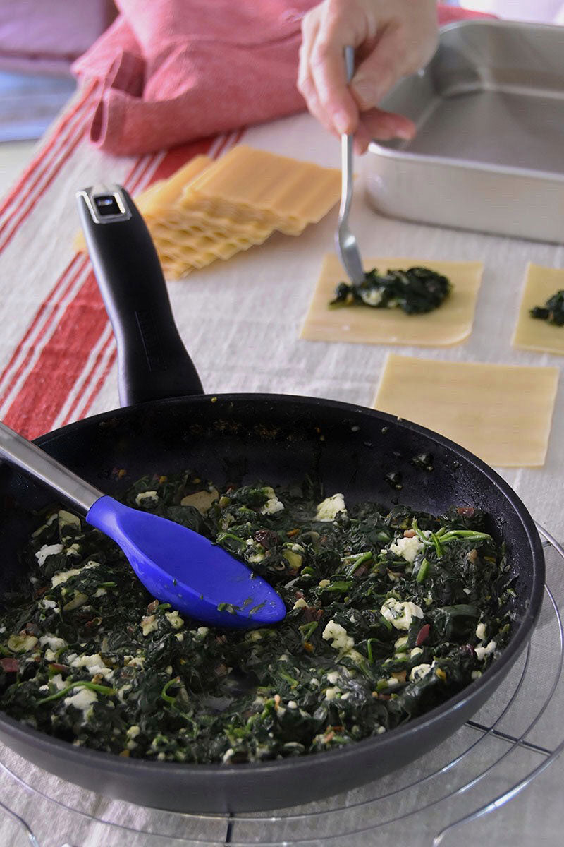 Canelones de espinacas