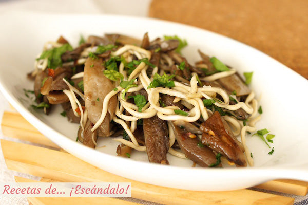 receta de "Recetas de escándalo"