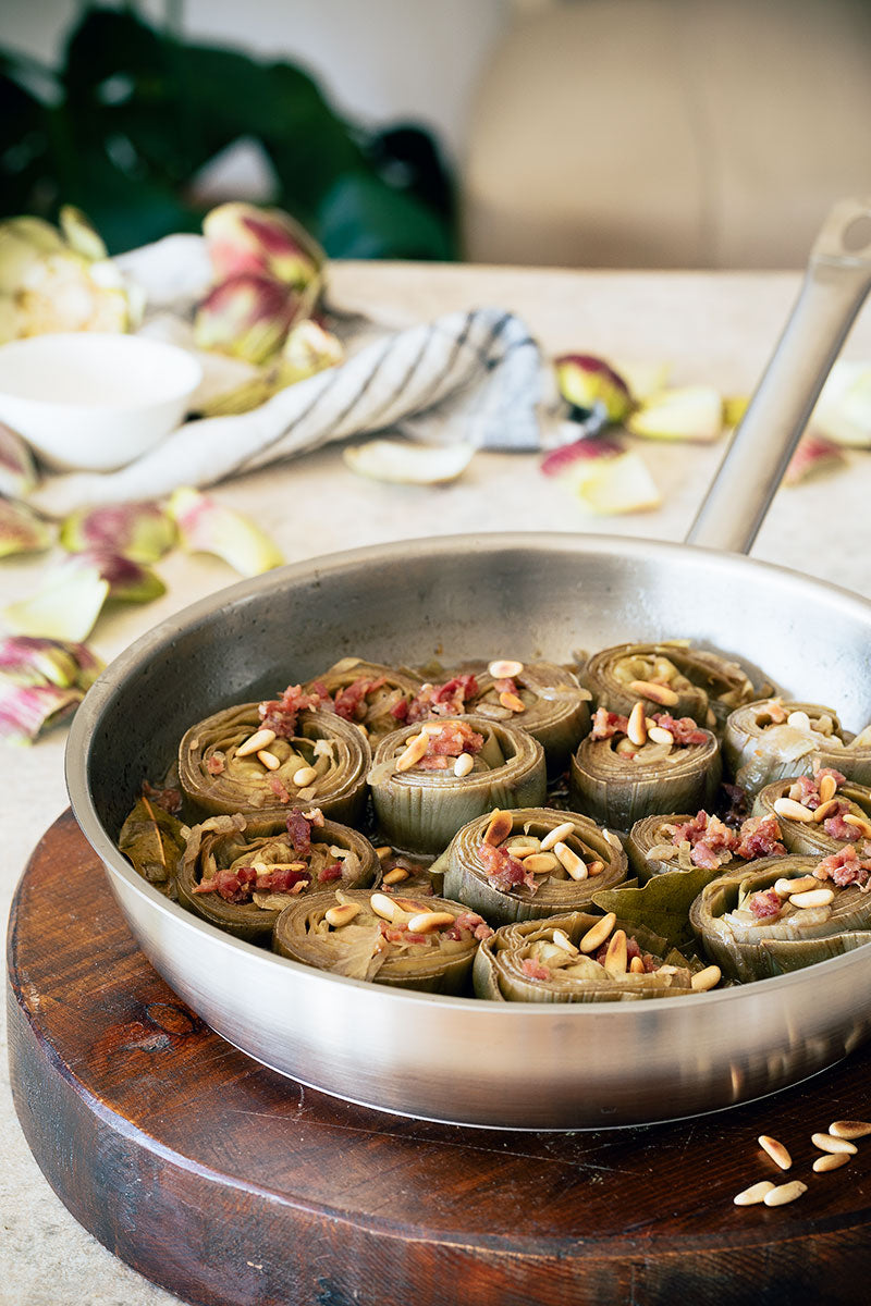 Alcachofas a la montillana