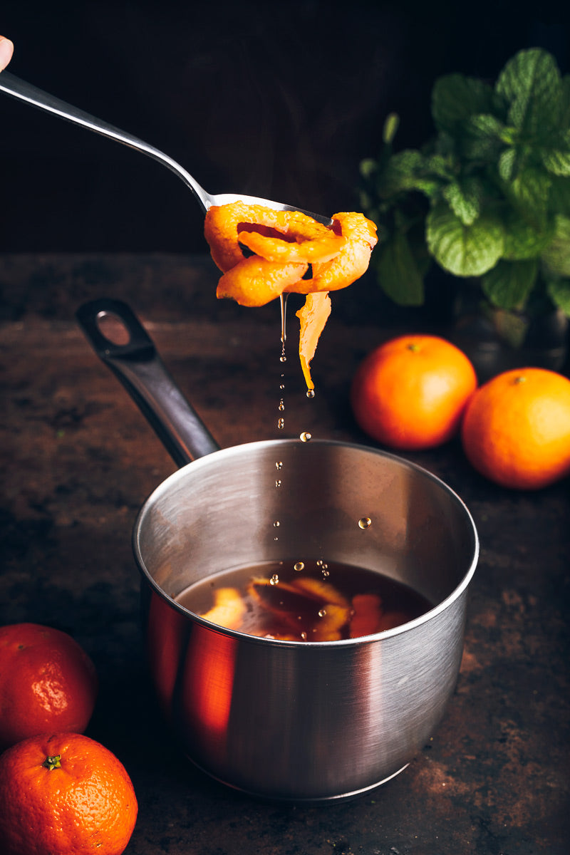 Bizcocho húmedo de mandarina