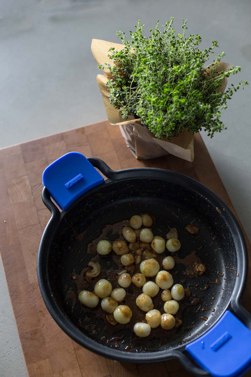 Cebollitas glaseadas