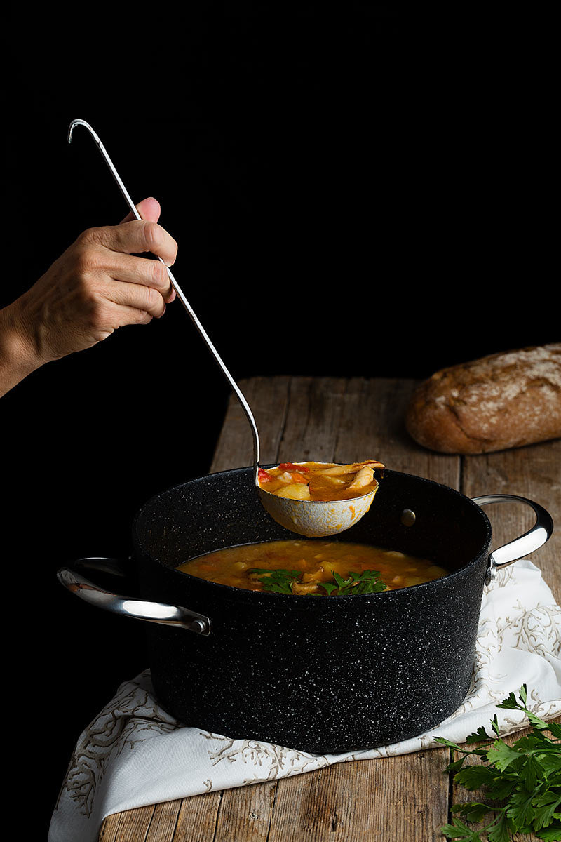 Guiso de choco con verduras