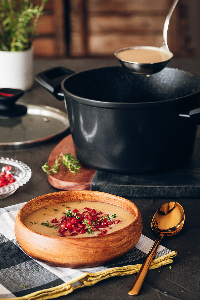 Crema de champiñones