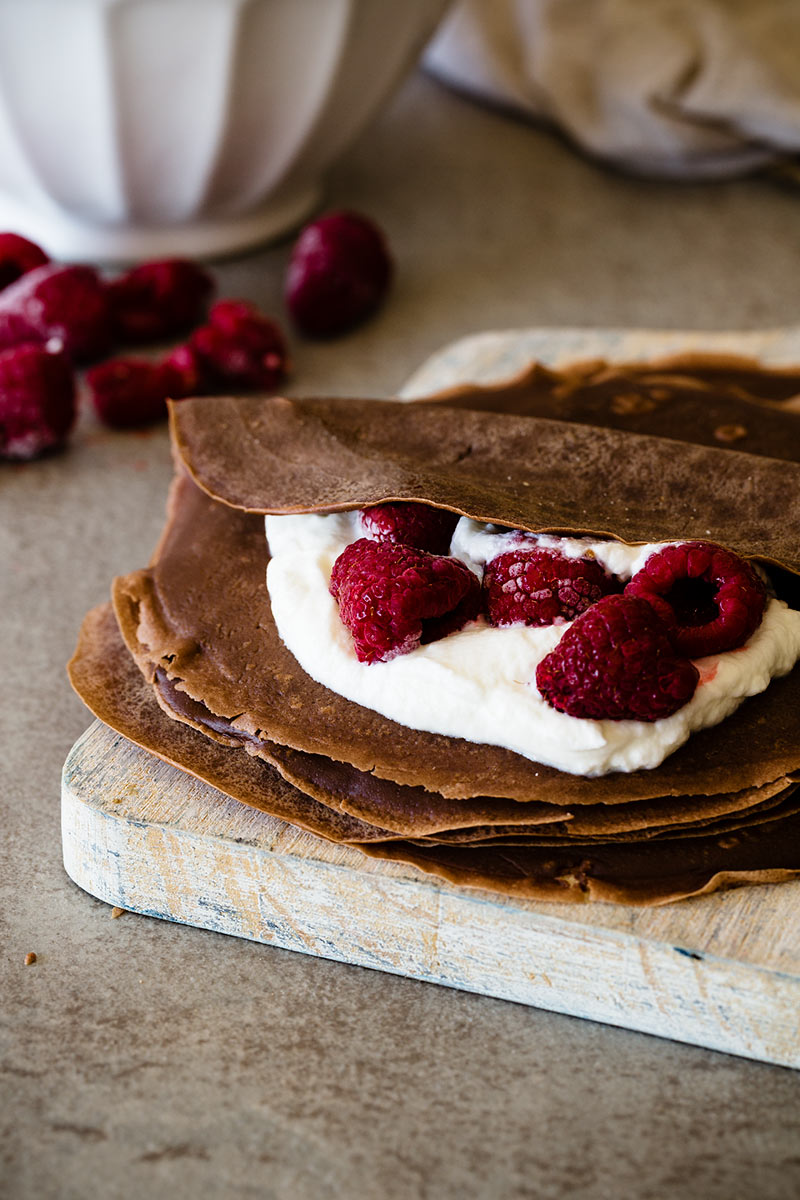 Crêpes de chocolate
