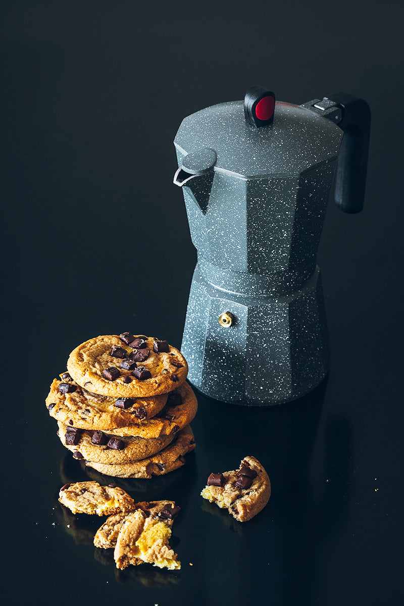 Galletas de café y chocolate