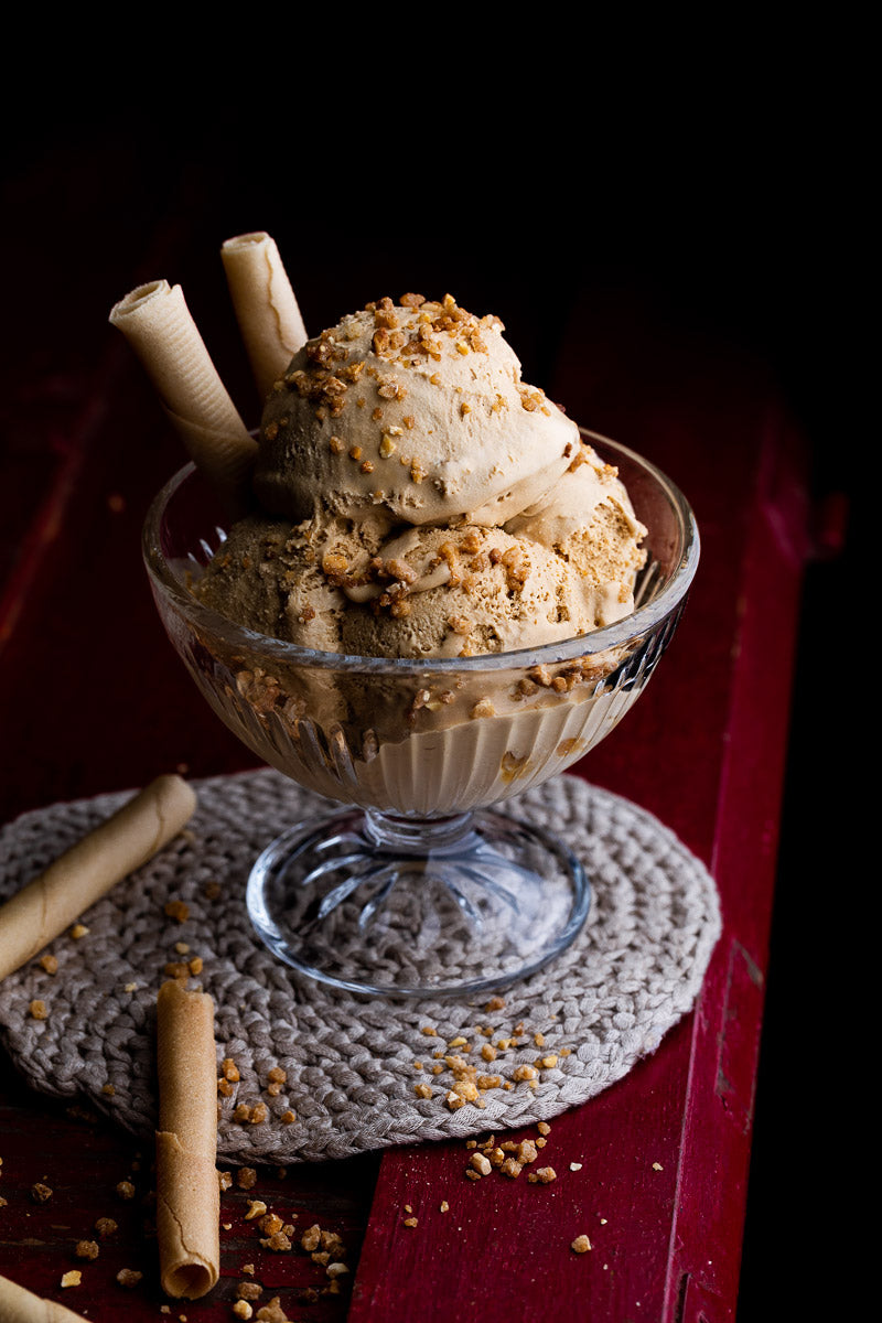 Helado de turrón