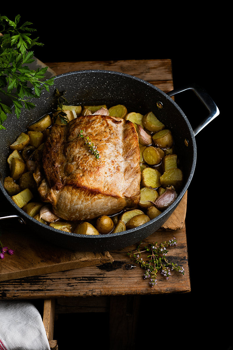 Lomo de cerdo asado