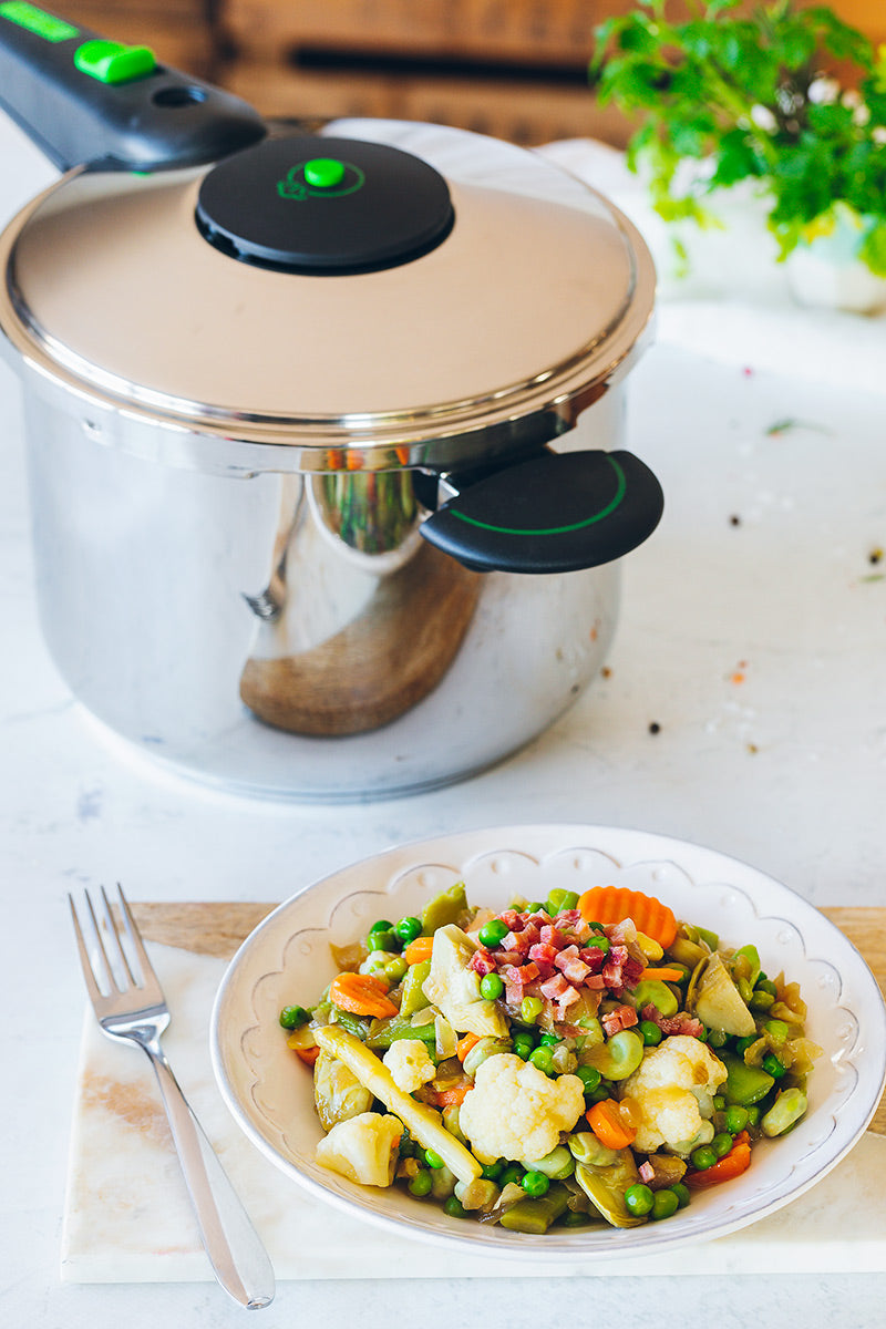 Menestra en Olla rápida