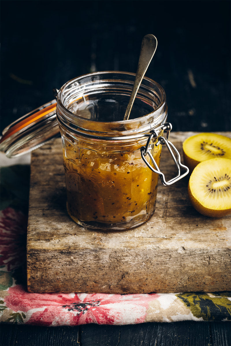 Mermelada casera de kiwi