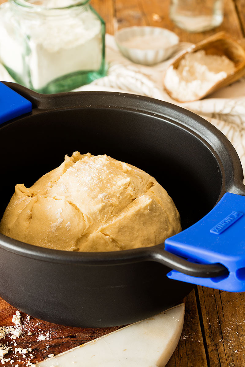 Pan básico sin amasado