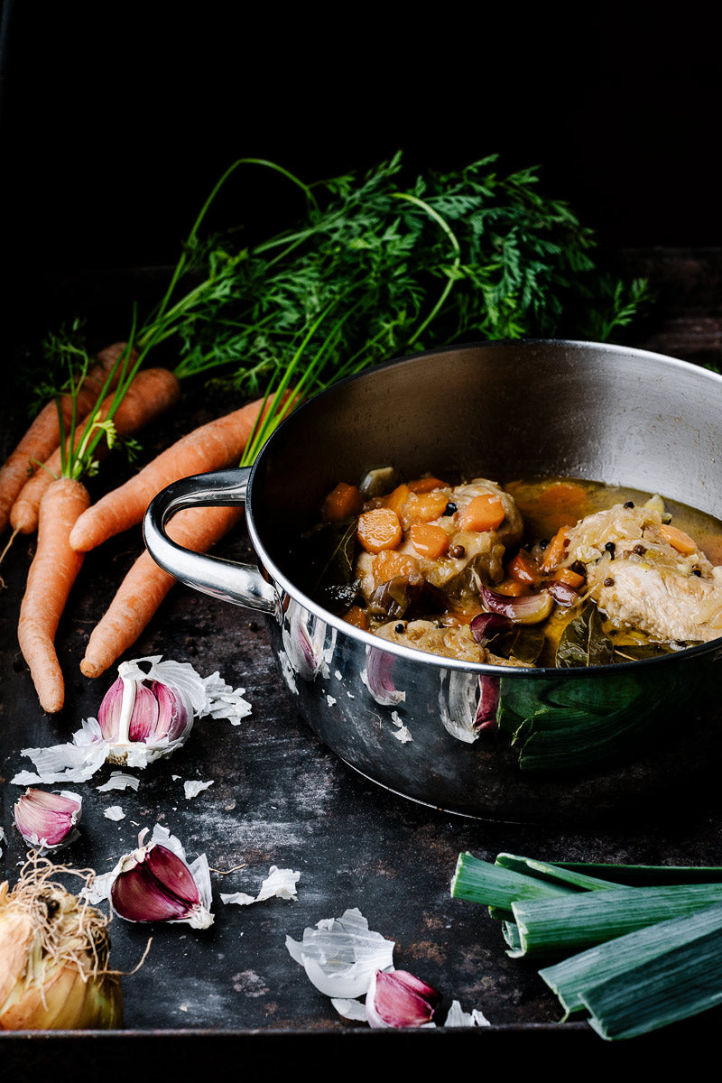 Pechugas de pollo en escabeche