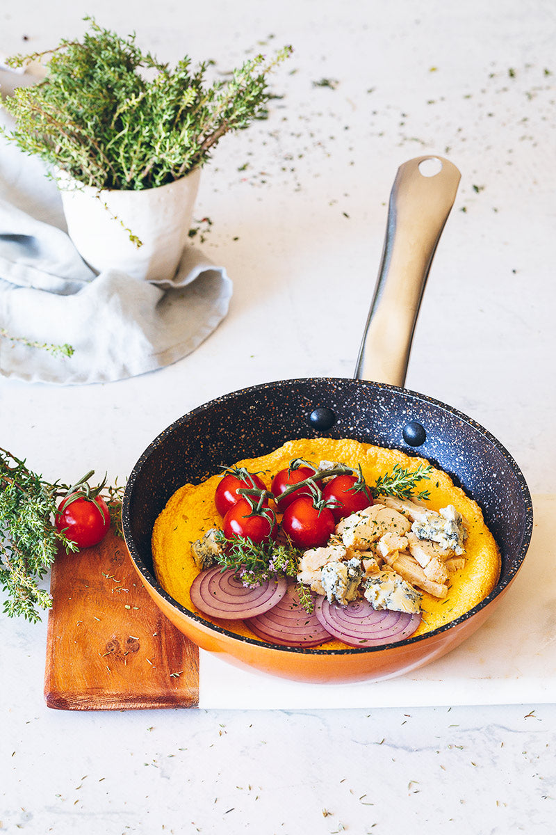 Tortilla soufflé rellena