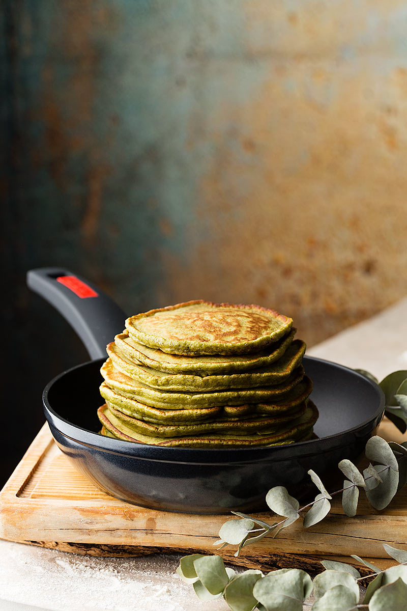Tortitas de té matcha