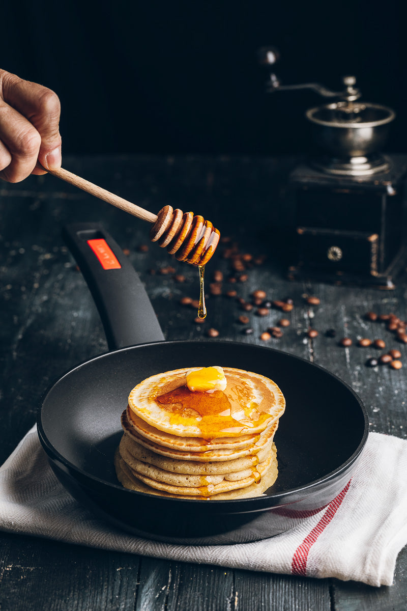 Tortitas con caramelo