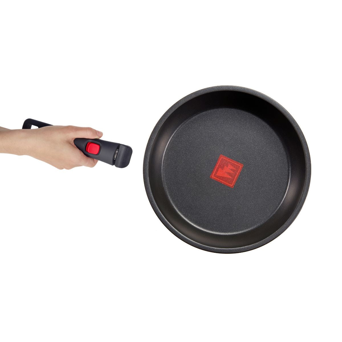 One Click Black Frying Pan