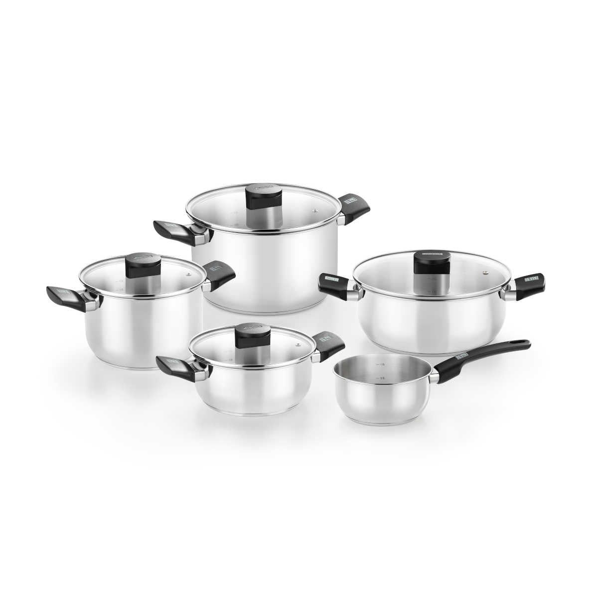 Elite Topf-Set, 9-teilig