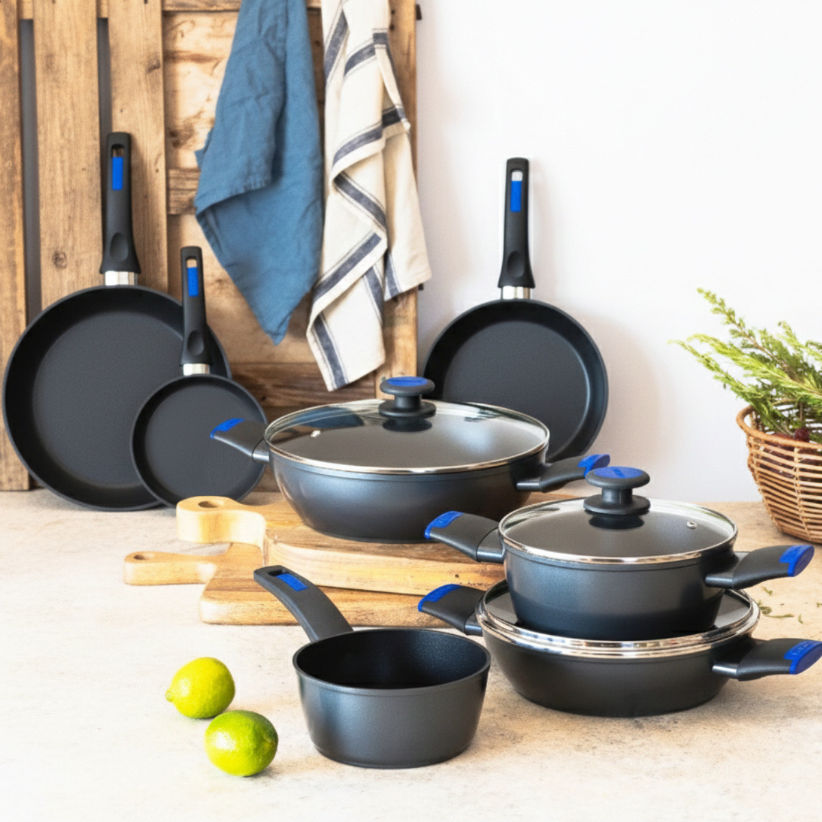 Batería de cocina 10 piezas Martín Berasategui