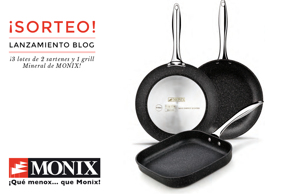 ¡Sorteo de un lote de sartenes Mineral de MONIX!