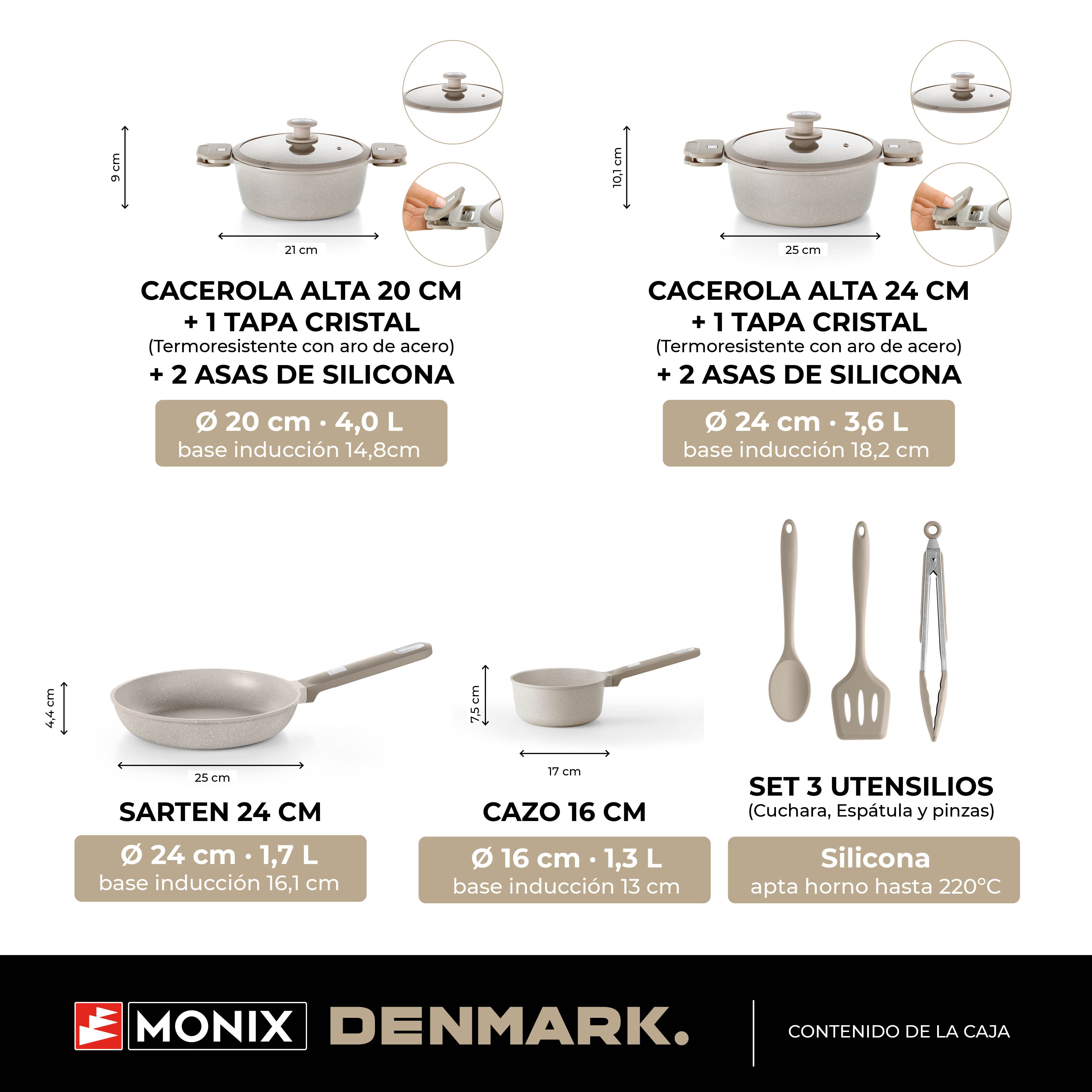 Denmark Topf-Set, 9-teilig