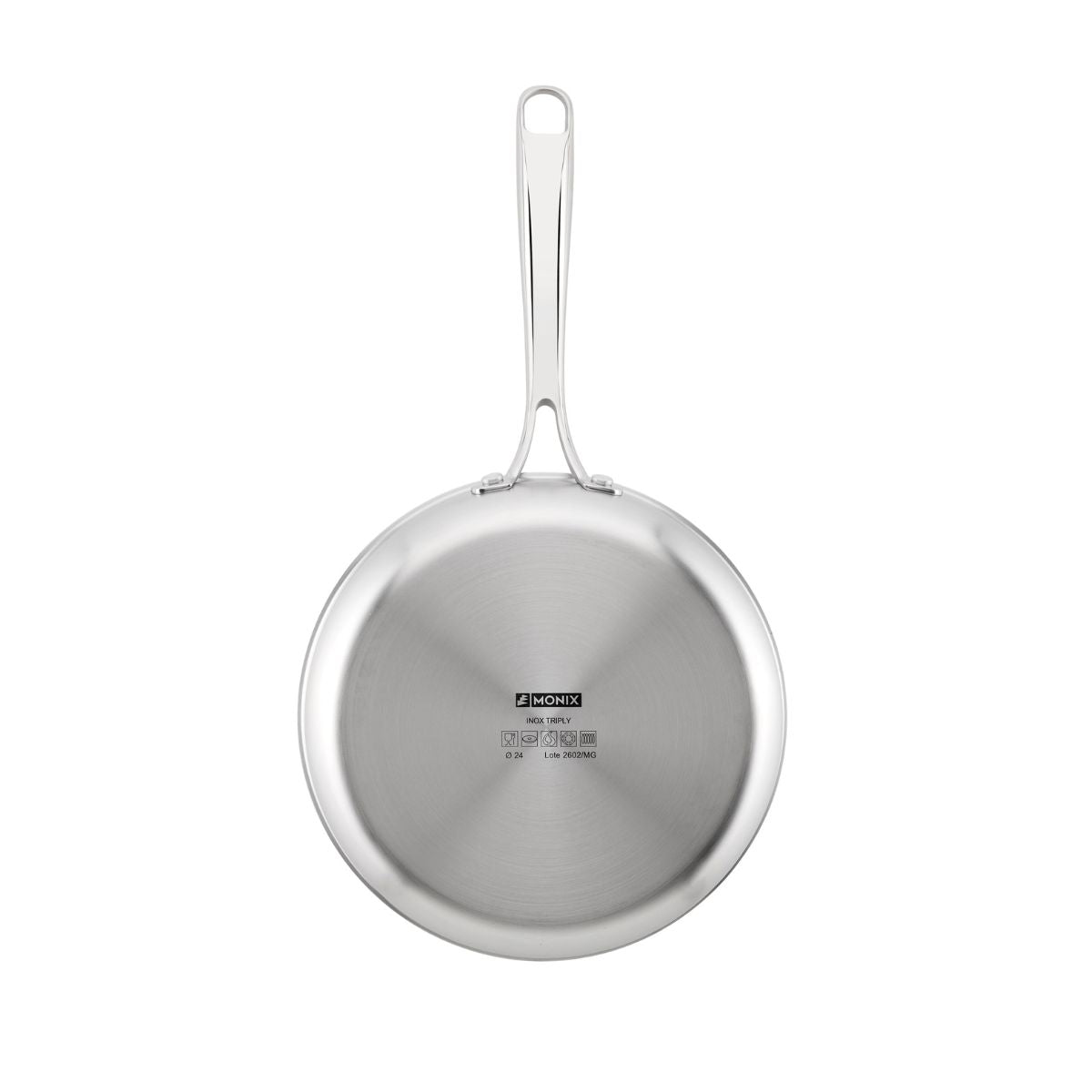 Sartén de acero inoxidable triply sin antiadherente Planet Inox