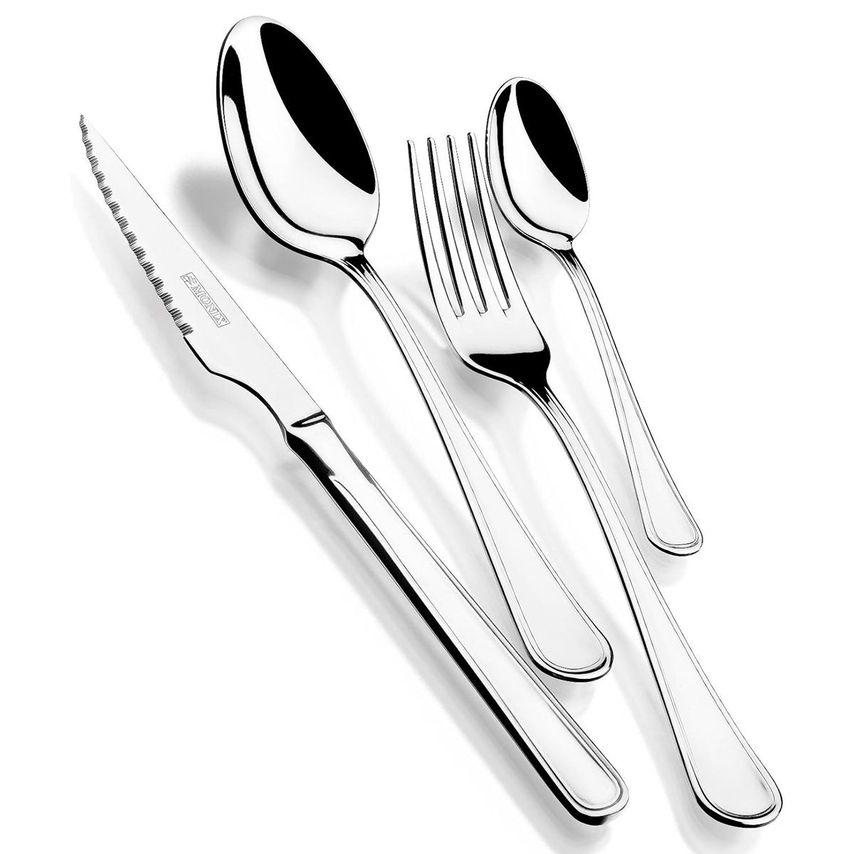 75-piece Manila cutlery set