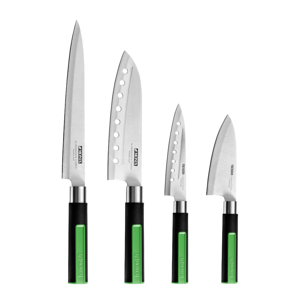 Set de 4 Cuchillos Japoneses Green