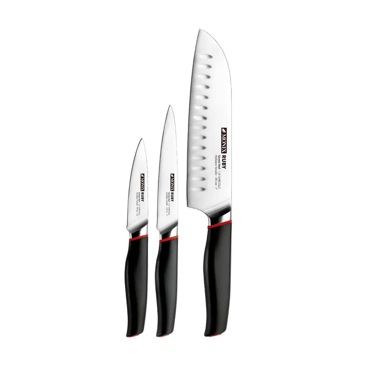 Ruby Knives Ruby Knife Set, Set of 3